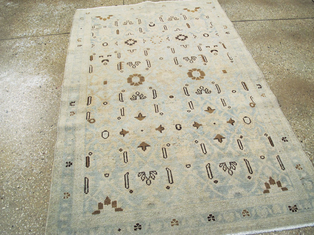 Vintage Persian Malayer Rug, No.26395 - Galerie Shabab