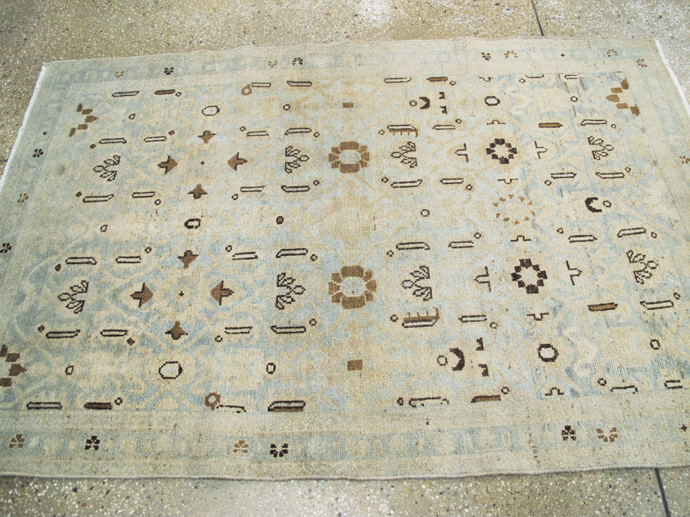 Vintage Persian Malayer Rug, No.26395 - Galerie Shabab