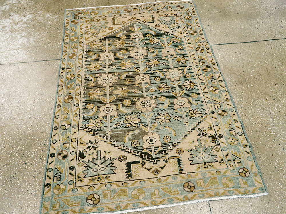 Vintage Persian Malayer Rug, No.26399 - Galerie Shabab