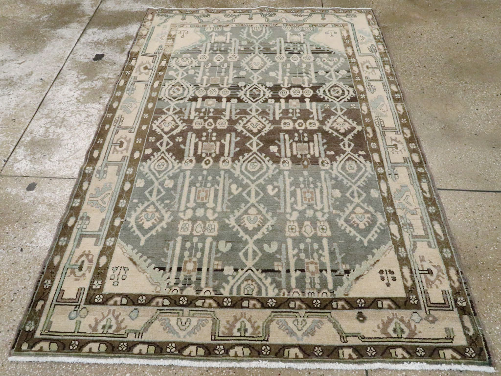 Vintage Persian Malayer Rug, No.26401 - Galerie Shabab