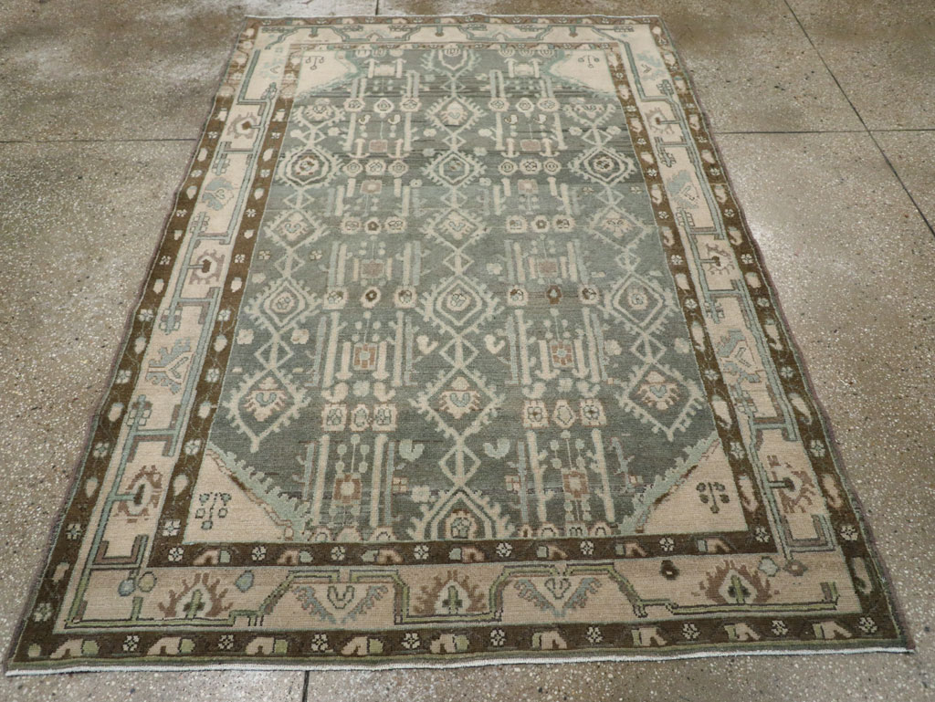Vintage Persian Malayer Rug, No.26401 - Galerie Shabab
