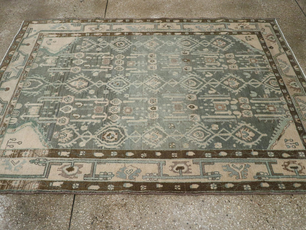 Vintage Persian Malayer Rug, No.26401 - Galerie Shabab