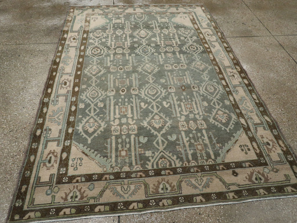 Vintage Persian Malayer Rug, No.26401 - Galerie Shabab
