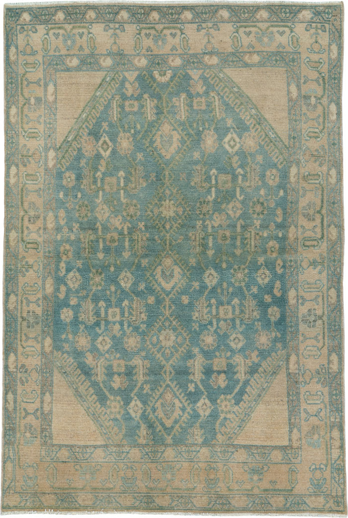 Vintage Persian Malayer Rug, No.26402 - Galerie Shabab