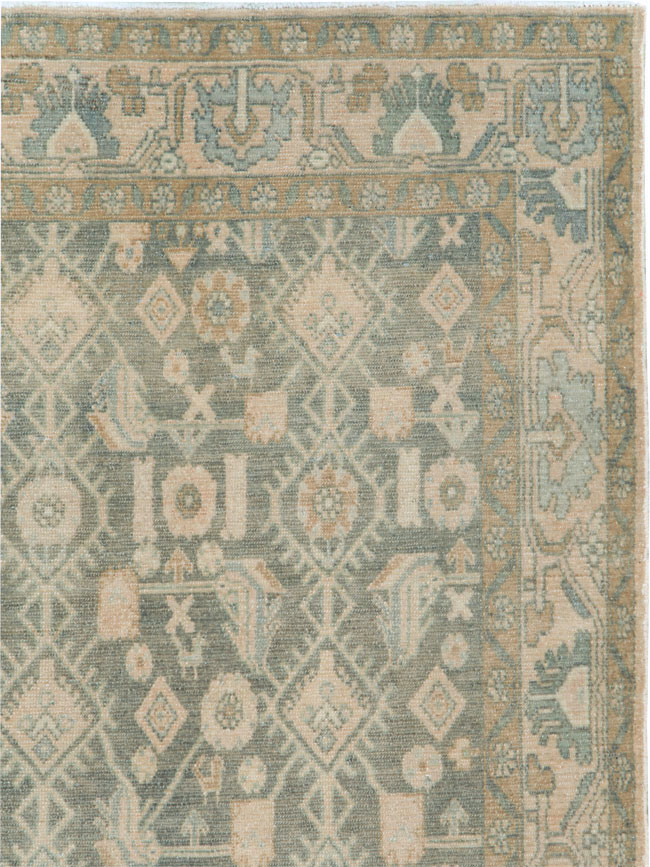 Vintage Persian Malayer Rug, No.26405 - Galerie Shabab