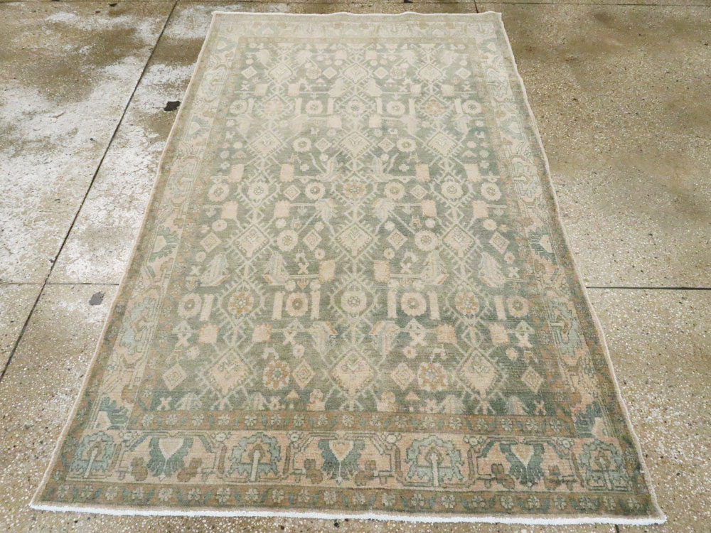 Vintage Persian Malayer Rug, No.26405 - Galerie Shabab