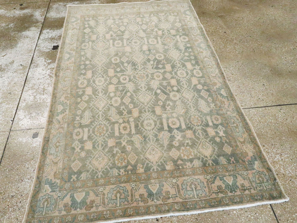 Vintage Persian Malayer Rug, No.26405 - Galerie Shabab