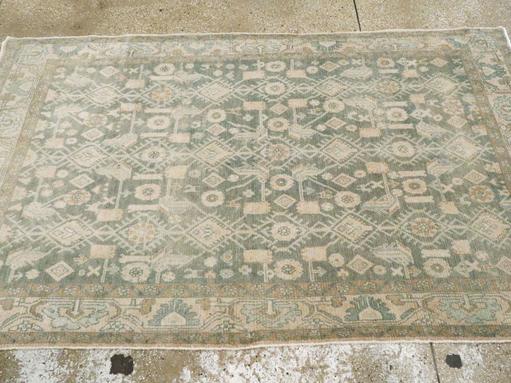 Vintage Persian Malayer Rug, No.26405 - Galerie Shabab