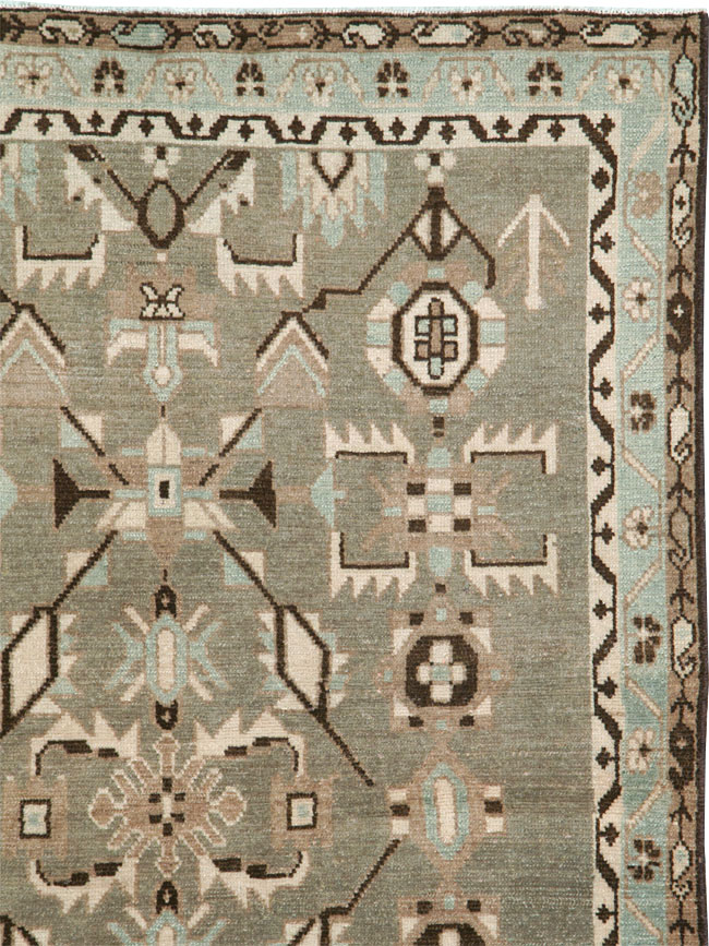 Vintage Persian Malayer Rug, No.26406 - Galerie Shabab