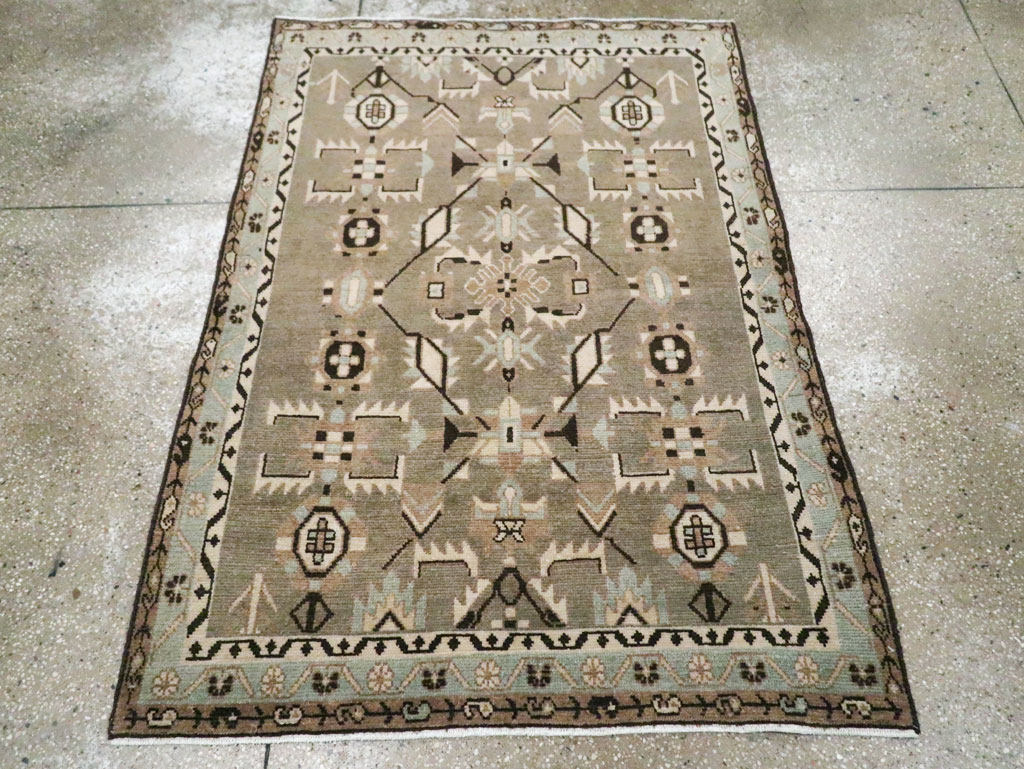 Vintage Persian Malayer Rug, No.26406 - Galerie Shabab