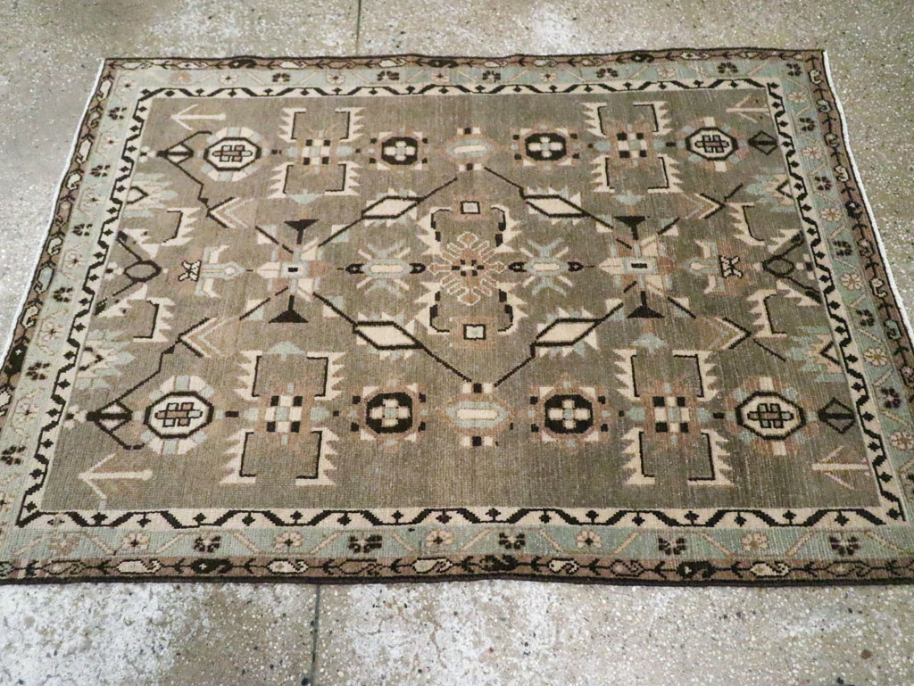 Vintage Persian Malayer Rug, No.26406 - Galerie Shabab