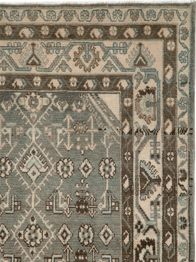 Vintage Persian Malayer Rug, No.26407 - Galerie Shabab