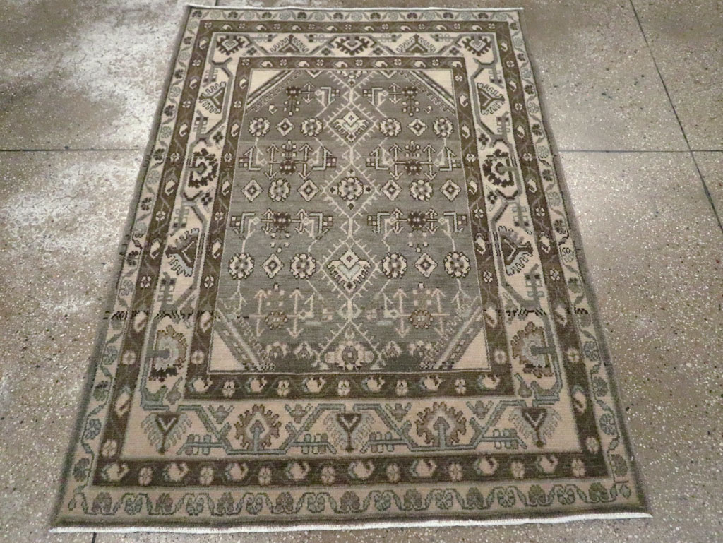 Vintage Persian Malayer Rug, No.26407 - Galerie Shabab