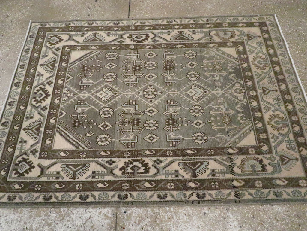 Vintage Persian Malayer Rug, No.26407 - Galerie Shabab