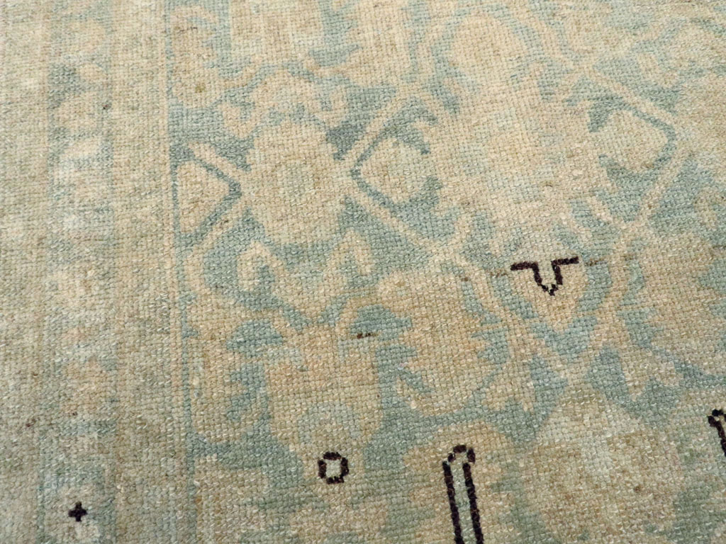 Vintage Persian Malayer Throw Rug, No.26408 - Galerie Shabab