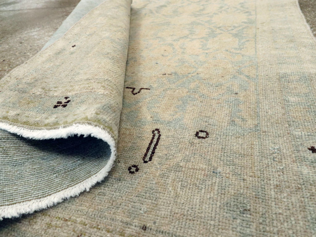 Vintage Persian Malayer Throw Rug, No.26408 - Galerie Shabab