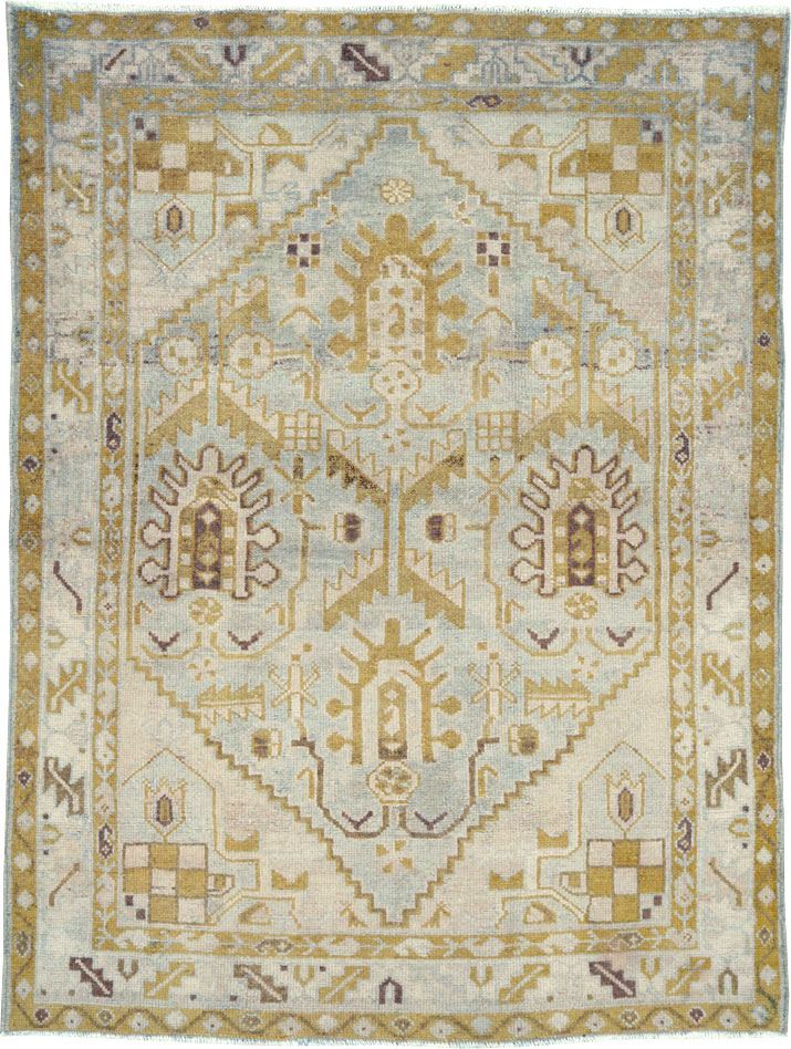 Vintage Persian Malayer Rug (Pair: 1 of 2), No.26410 - Galerie Shabab