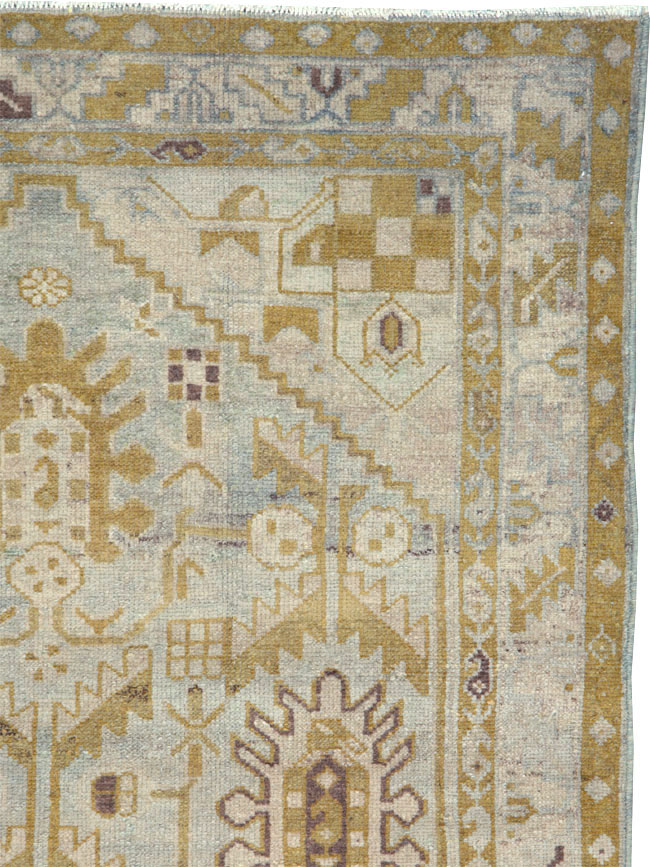 Vintage Persian Malayer Rug (Pair: 1 of 2), No.26410 - Galerie Shabab