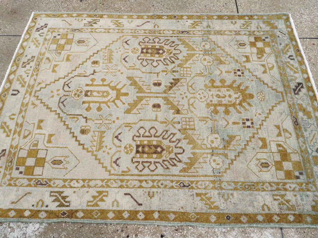 Vintage Persian Malayer Rug (Pair: 1 of 2), No.26410 - Galerie Shabab