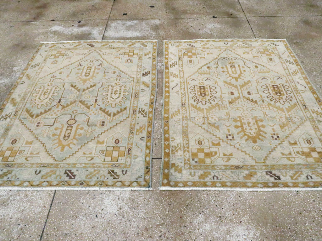 Vintage Persian Malayer Rug (Pair: 1 of 2), No.26410 - Galerie Shabab