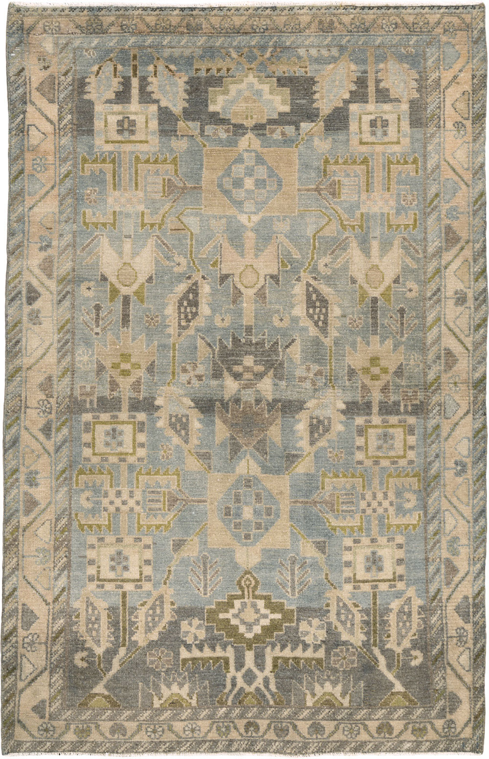 Vintage Persian Malayer Rug, No.26412 - Galerie Shabab