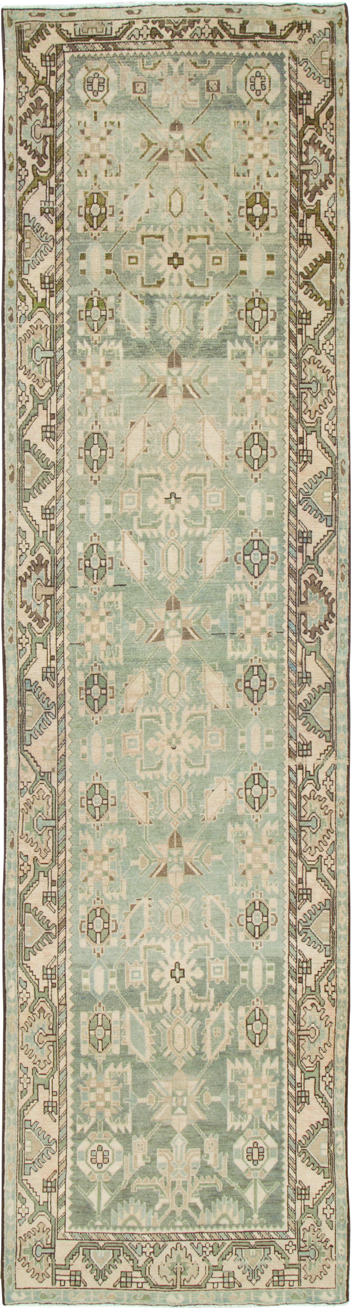 Vintage Persian Malayer Runner, No.26413 - Galerie Shabab