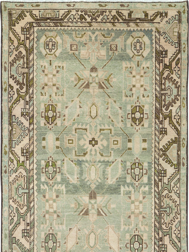 Vintage Persian Malayer Runner, No.26413 - Galerie Shabab