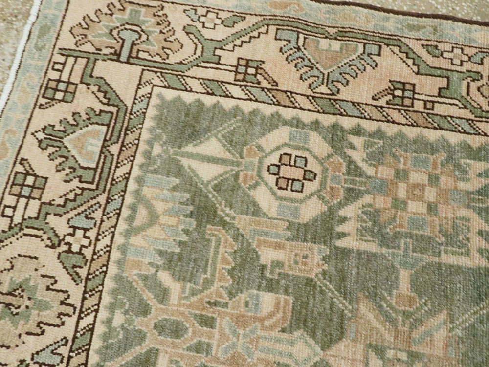 Vintage Persian Malayer Runner, No.26413 - Galerie Shabab
