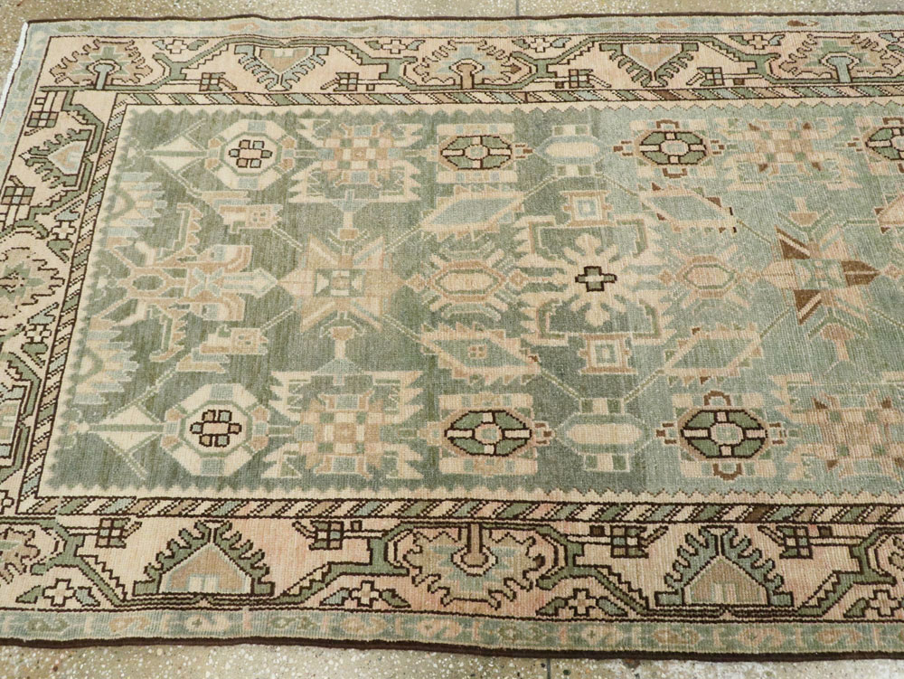 Vintage Persian Malayer Runner, No.26413 - Galerie Shabab
