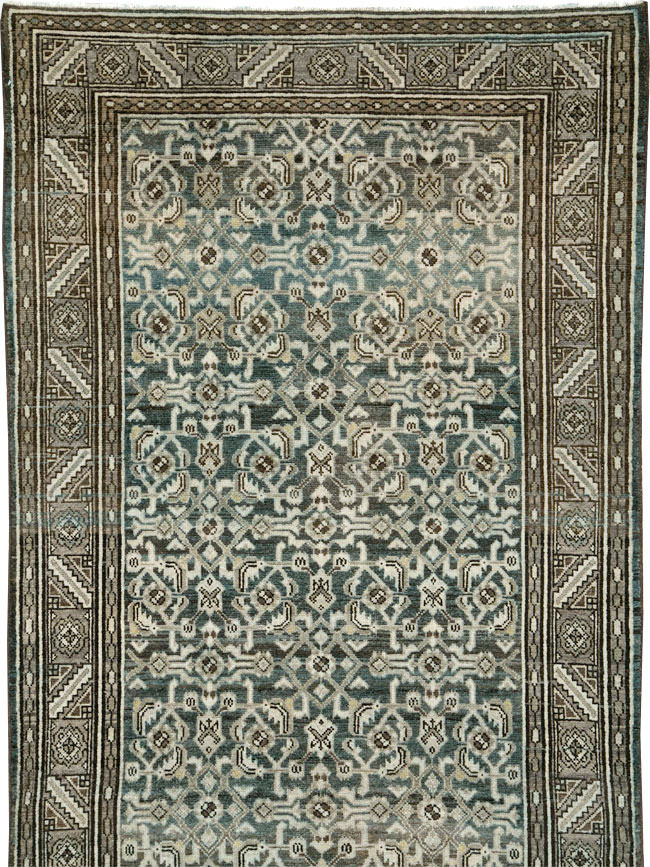 Vintage Persian Malayer Runner, No.26414 - Galerie Shabab