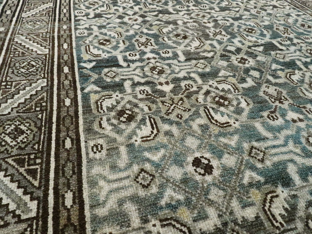 Vintage Persian Malayer Runner, No.26414 - Galerie Shabab