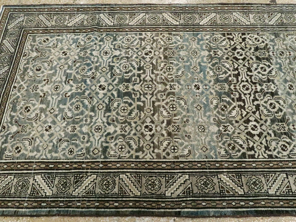Vintage Persian Malayer Runner, No.26414 - Galerie Shabab