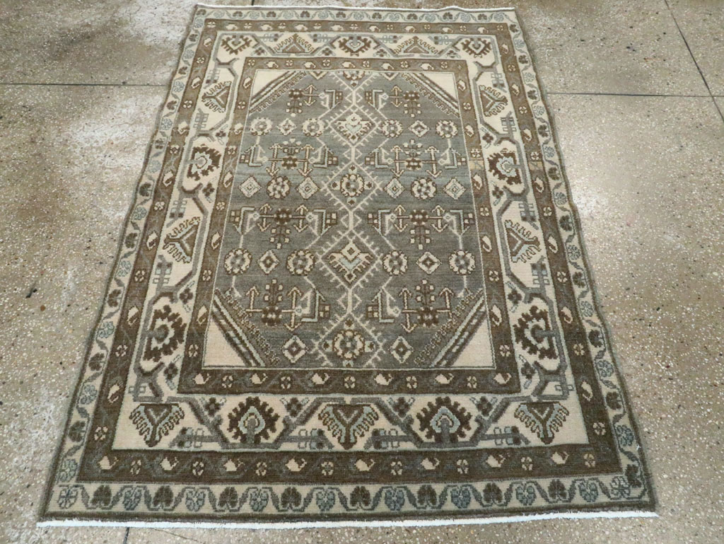 Vintage Persian Malayer Rug, No.26418 - Galerie Shabab