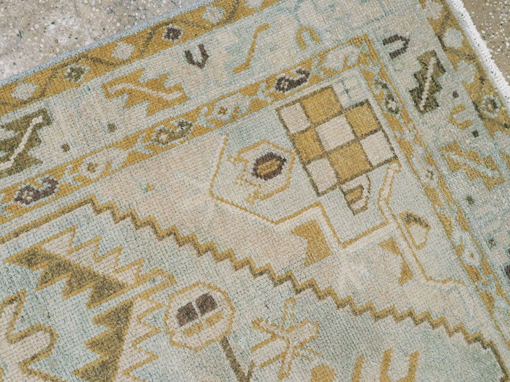 Vintage Persian Malayer Rug (Pair: 2 of 2), No.26419 - Galerie Shabab