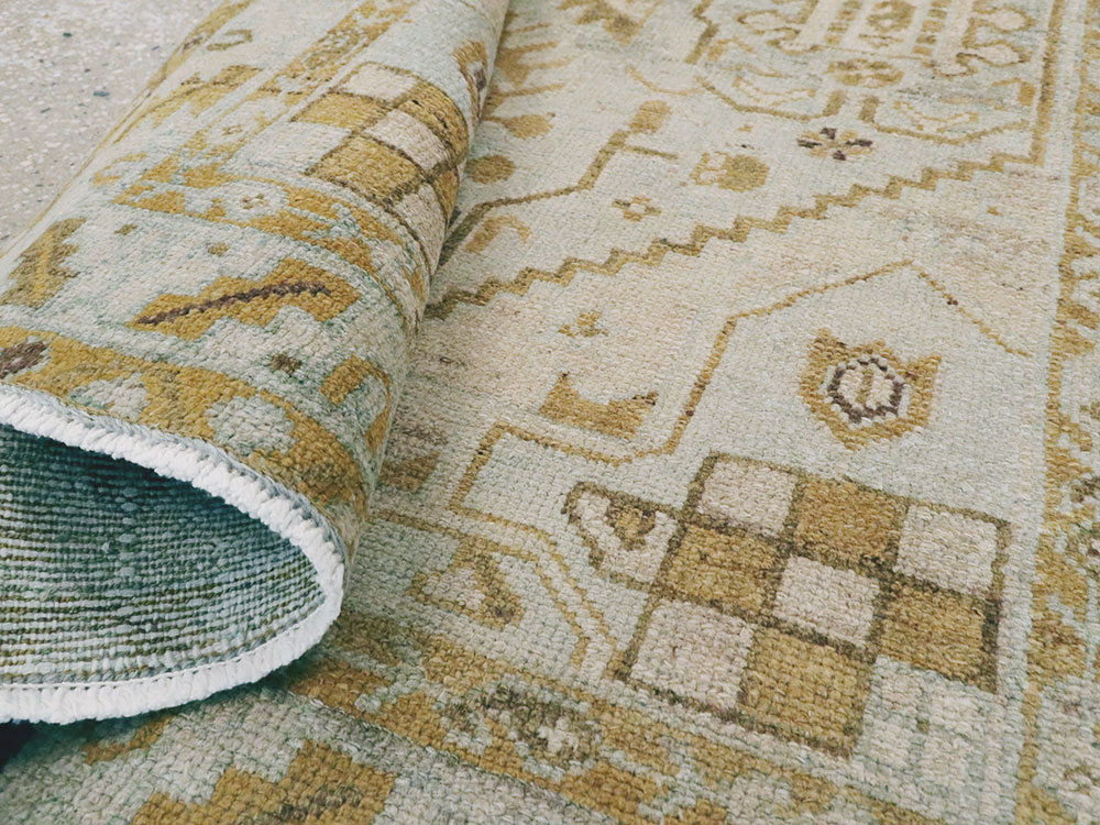 Vintage Persian Malayer Rug (Pair: 2 of 2), No.26419 - Galerie Shabab