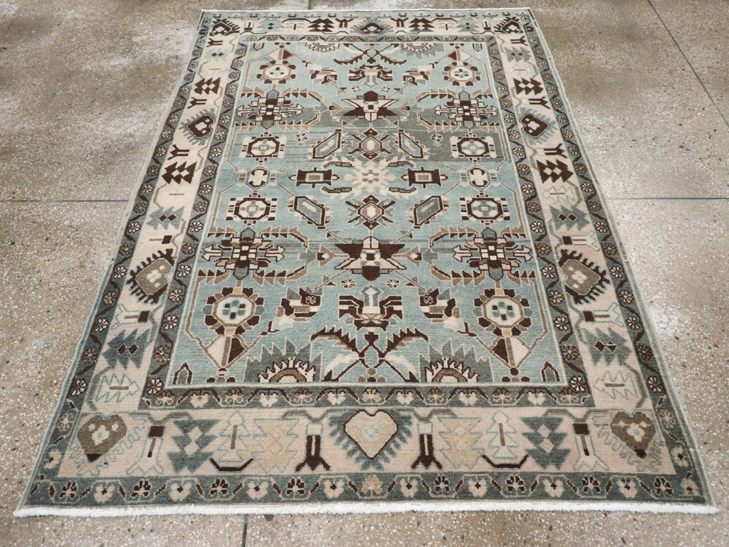 Vintage Persian Malayer Rug, No.26422 - Galerie Shabab