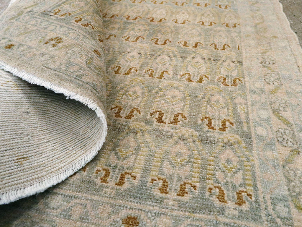 Vintage Persian Malayer Throw Rug, No.26423 - Galerie Shabab