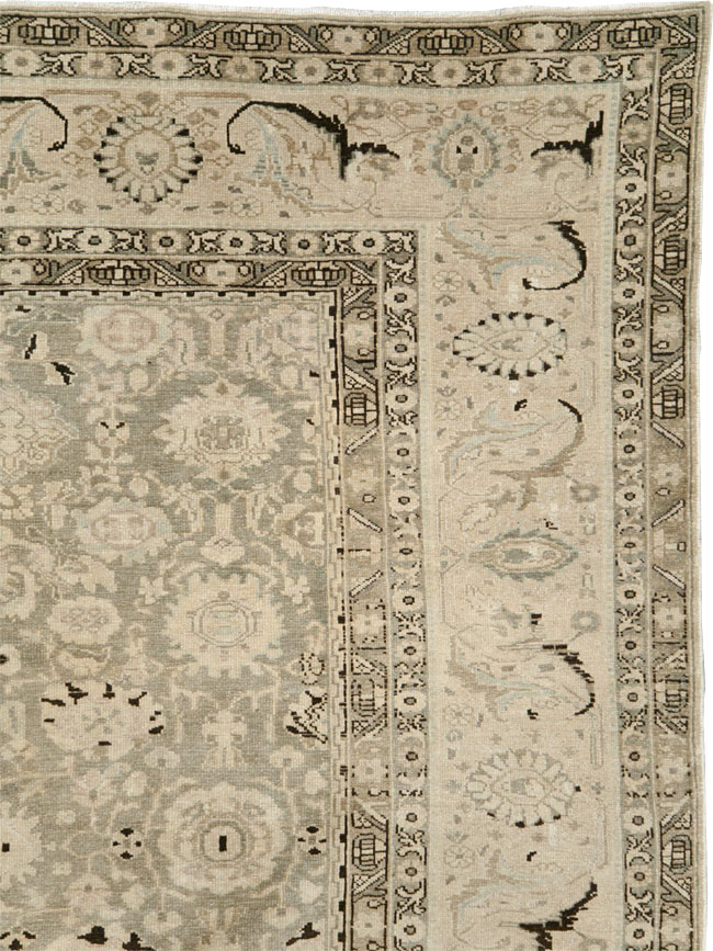 Vintage Persian Malayer Room Size Carpet, No.26424 - Galerie Shabab