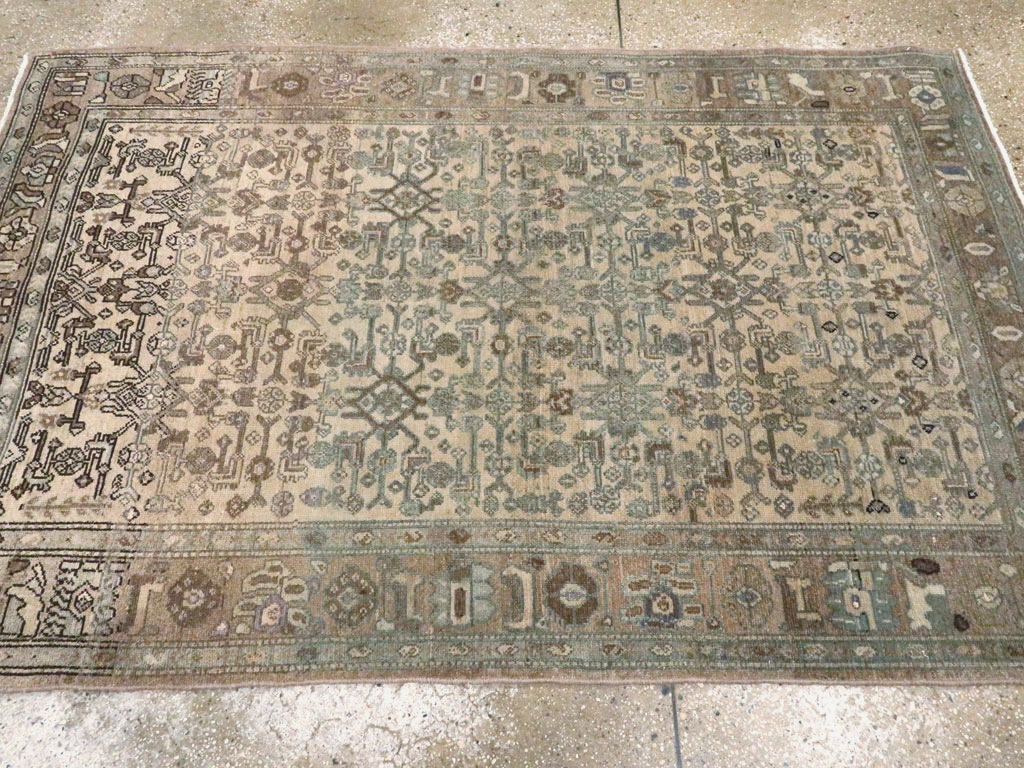 Vintage Persian Malayer Rug, No.26425 - Galerie Shabab