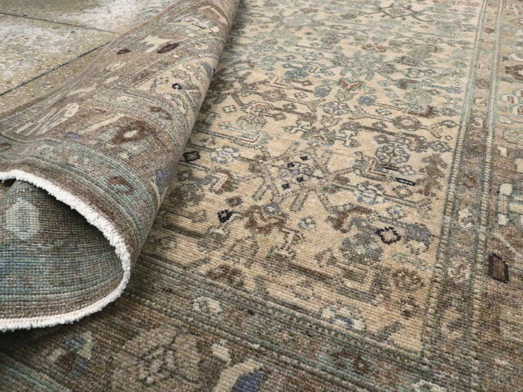 Vintage Persian Malayer Rug, No.26425 - Galerie Shabab