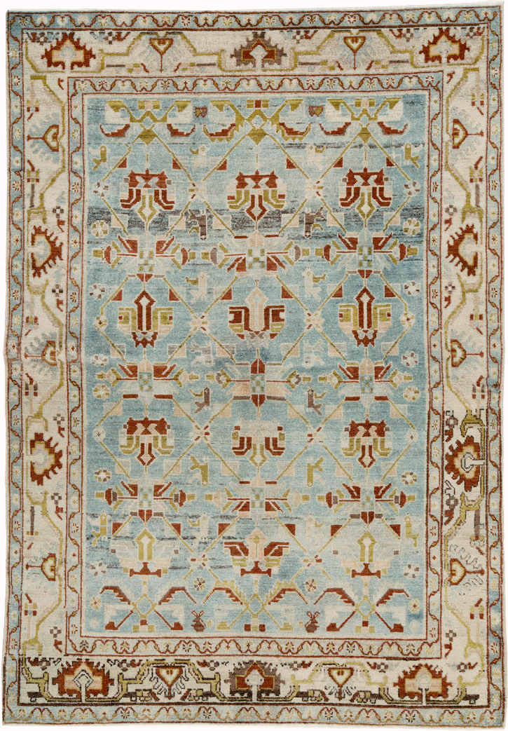 Vintage Persian Malayer Rug, No.26433 - Galerie Shabab