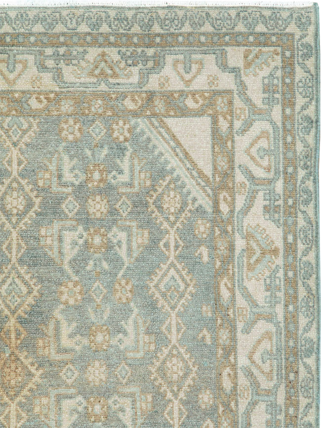 Vintage Persian Malayer Accent Rug, No.26434 - Galerie Shabab