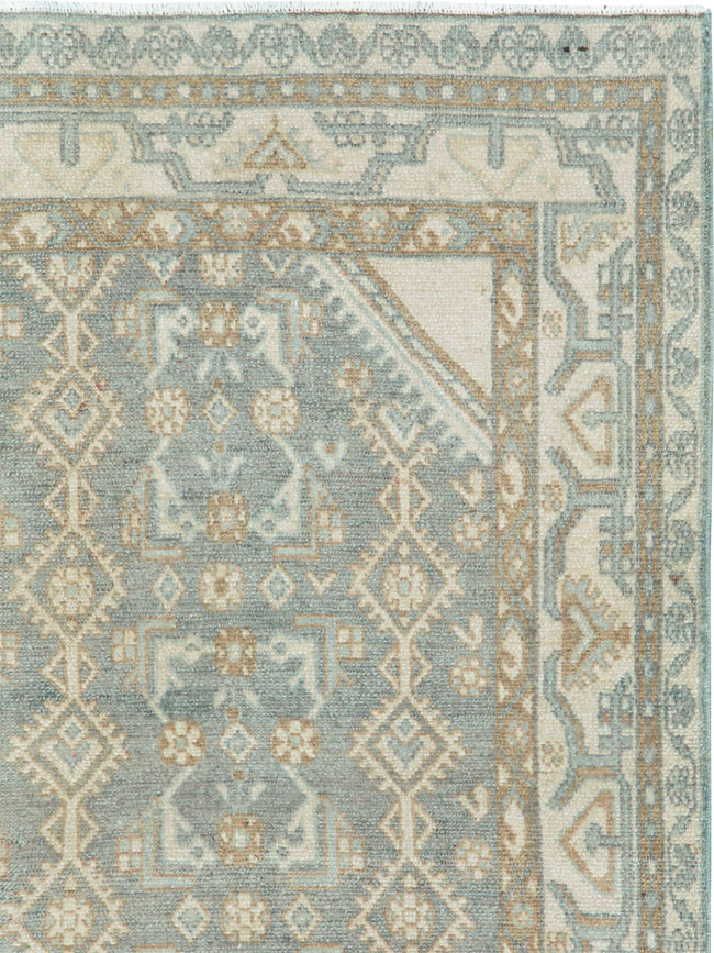Vintage Persian Malayer Accent Rug, No.26434 - Galerie Shabab