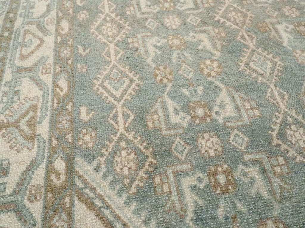 Vintage Persian Malayer Accent Rug, No.26434 - Galerie Shabab