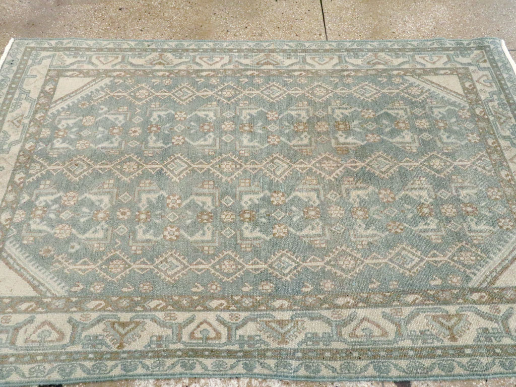 Vintage Persian Malayer Accent Rug, No.26434 - Galerie Shabab