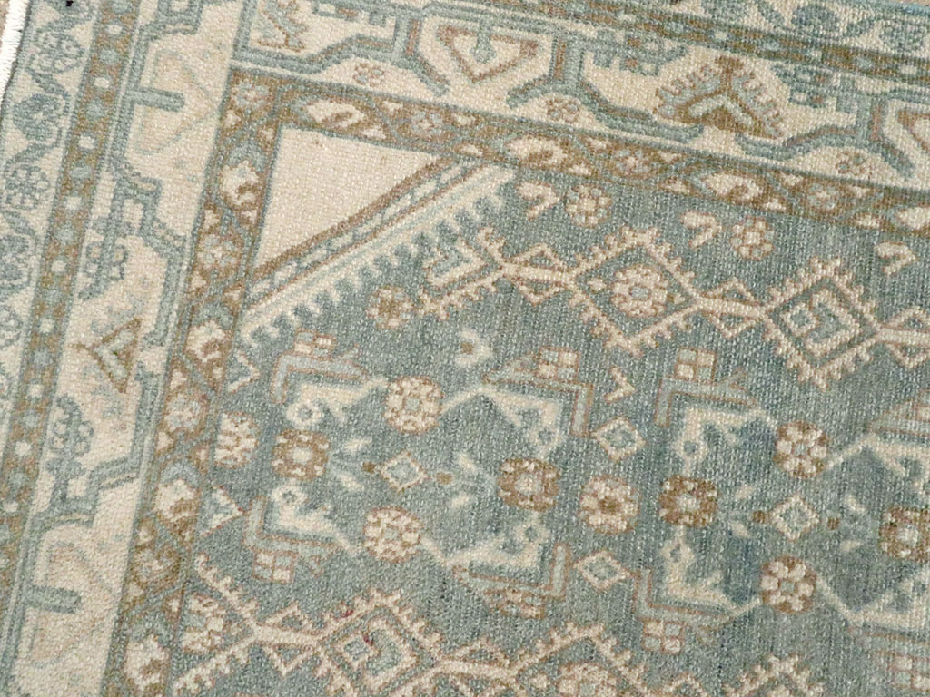 Vintage Persian Malayer Accent Rug, No.26434 - Galerie Shabab