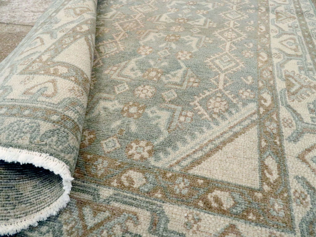 Vintage Persian Malayer Accent Rug, No.26434 - Galerie Shabab