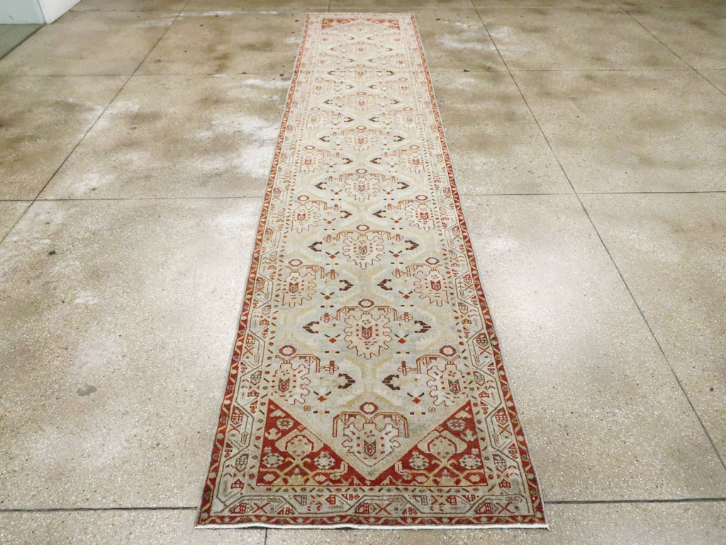 Vintage Persian Malayer Runner (Pair: 1 of 2), No.26437 - Galerie Shabab