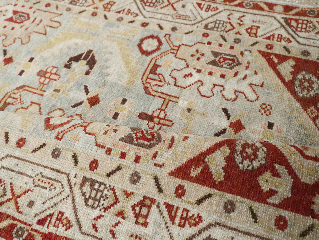 Vintage Persian Malayer Runner (Pair: 1 of 2), No.26437 - Galerie Shabab