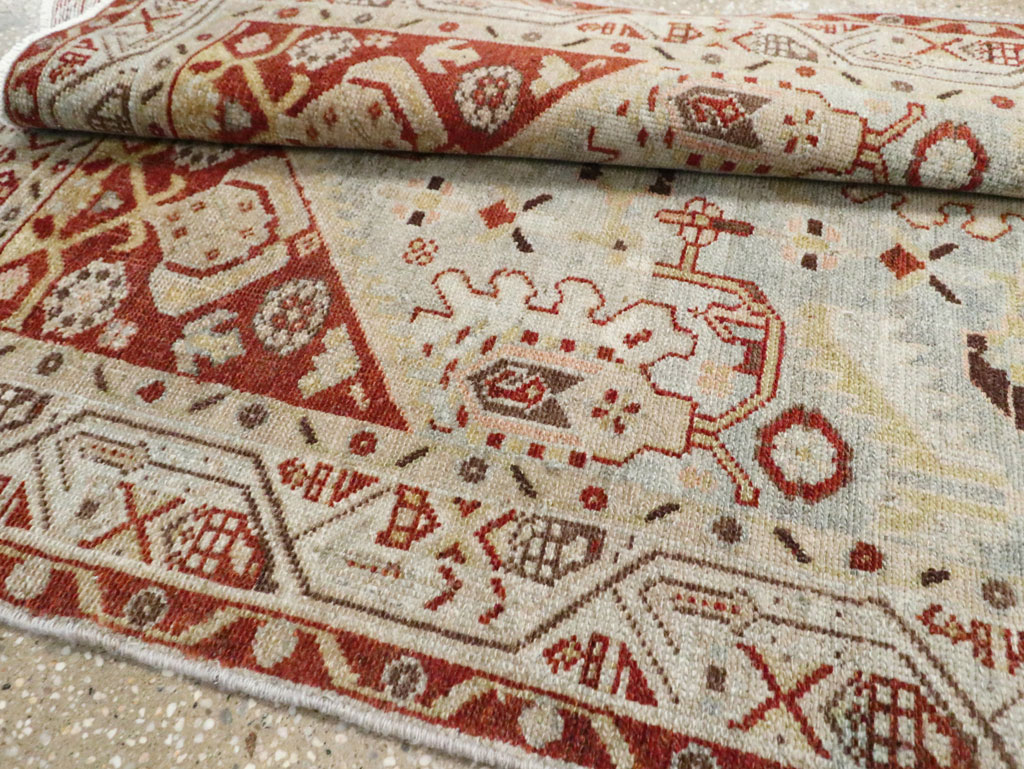 Vintage Persian Malayer Runner (Pair: 1 of 2), No.26437 - Galerie Shabab